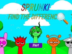 게임 Sprunki Find The Differences
