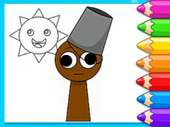 게임 Coloring Book: Sprunki Brud