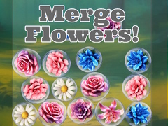 게임 Merge Flowers!