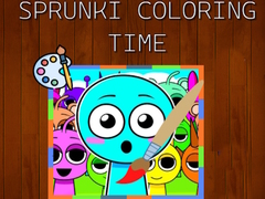 게임 Sprunki Coloring Time