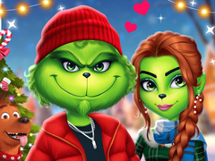 게임 The Grench Couple Holiday Dress up