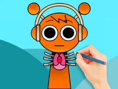 게임 Coloring Book: Sprunki Horror Oren