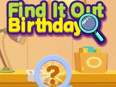 게임 Find It Out Birthday