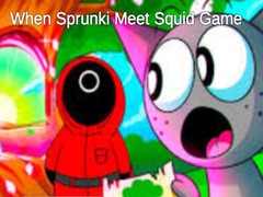 게임 When Sprunki Meet Squid Game