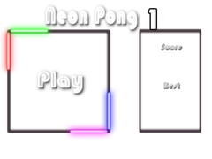 게임 Neon Pong 1