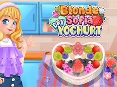 게임 Blonde Sofia: Dry Yoghurt