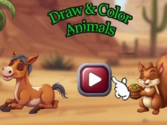게임 Draw & Color Animals
