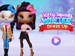 게임 Kitty Squad Winter Dress Up