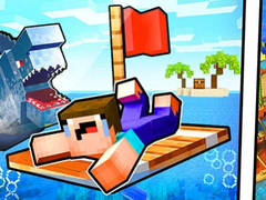 게임 Noob Raft: Ocean Survival