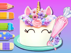 게임 Coloring Book: Unicorn Cake