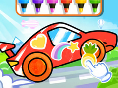 게임 Coloring Book: Racing Car