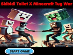 게임 Skibidi Toilet X Minecraft Tug War