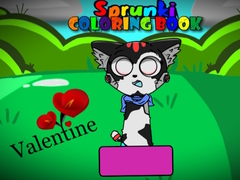 게임 Sprunki Valentine Coloring book