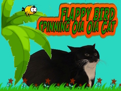 게임 Flappy Bird Spinning oia oia Cat