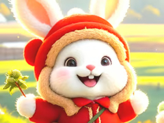 게임 Jigsaw Puzzle: Hiking Bunny