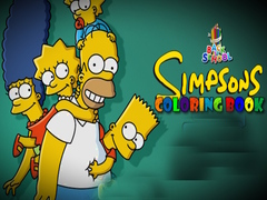 게임 Back To School Simpsons Coloring Book