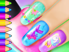 게임 Coloring Book: Nail Art Salon