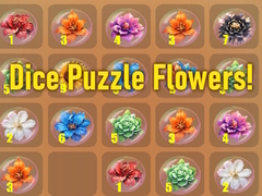 게임 Dice Puzzle Flowers!