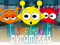 게임 Sprunki Pyramixed: Squid Game