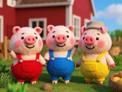 게임 Find The Differences: The 3 Little Pigs