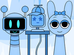 게임 Huggy Mix Sprunki Music Box