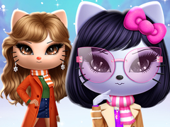 게임 Kitty Squad Winter Dress Up
