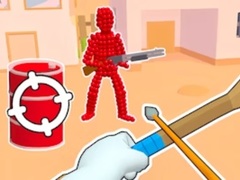 게임 Stickman Archer Shooting Arrows at Reds