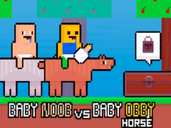 게임 Baby Noob vs Baby Obby Horse