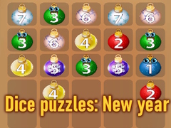 게임 Dice puzzles: New year