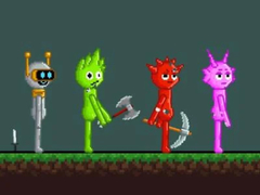 게임 Sprunki Sandbox: Ragdoll Playground Mode