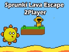 게임 Sprunki Lava Escape 2Player