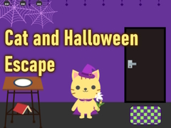 게임 Cat and Halloween Escape
