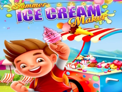 게임 Summer Rose Cone Ice Cream