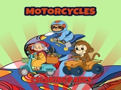 게임 Motorcycle Coloring Pages