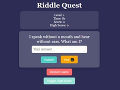 게임 Riddle Quest Brain Teaser