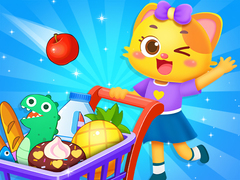 게임 Supermarket Shopping For Kids