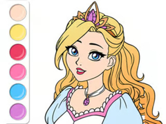 게임 Coloring Book: Princess Prom Dress