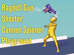 게임 Ragdoll Gun Shooter: Cannon Spinner Playground