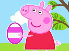 게임 Jigsaw Puzzle: Peppa Pig Easter Eggs