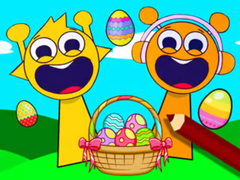 게임 Coloring Book: Sprunki Incredibox Easter