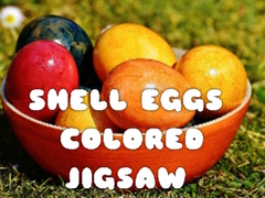 게임 Shell Eggs Colored Jigsaw