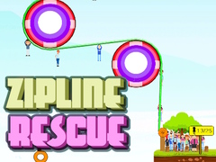 게임 Zipline People Rescue