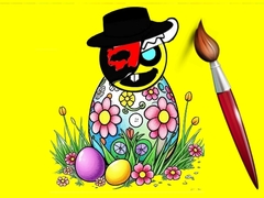 게임 Sprunki Easter Coloring