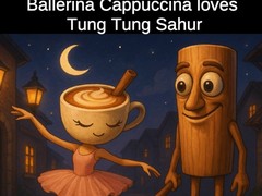 게임 Ballerina Cappuccina loves Tung Tung Sahur