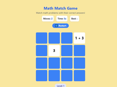게임 Math Match Game