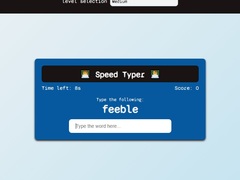 게임 Speed Typer