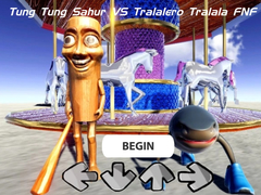 게임 Tung Tung Sahur VS Tralalero Tralala FNF