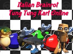 게임 Italian Brainrot Tung Tung Kart Online