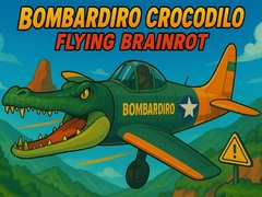 게임 Bombardiro Crocodilo Flying Brainrot