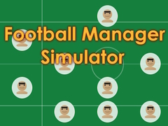 게임 Football Manager Simulator